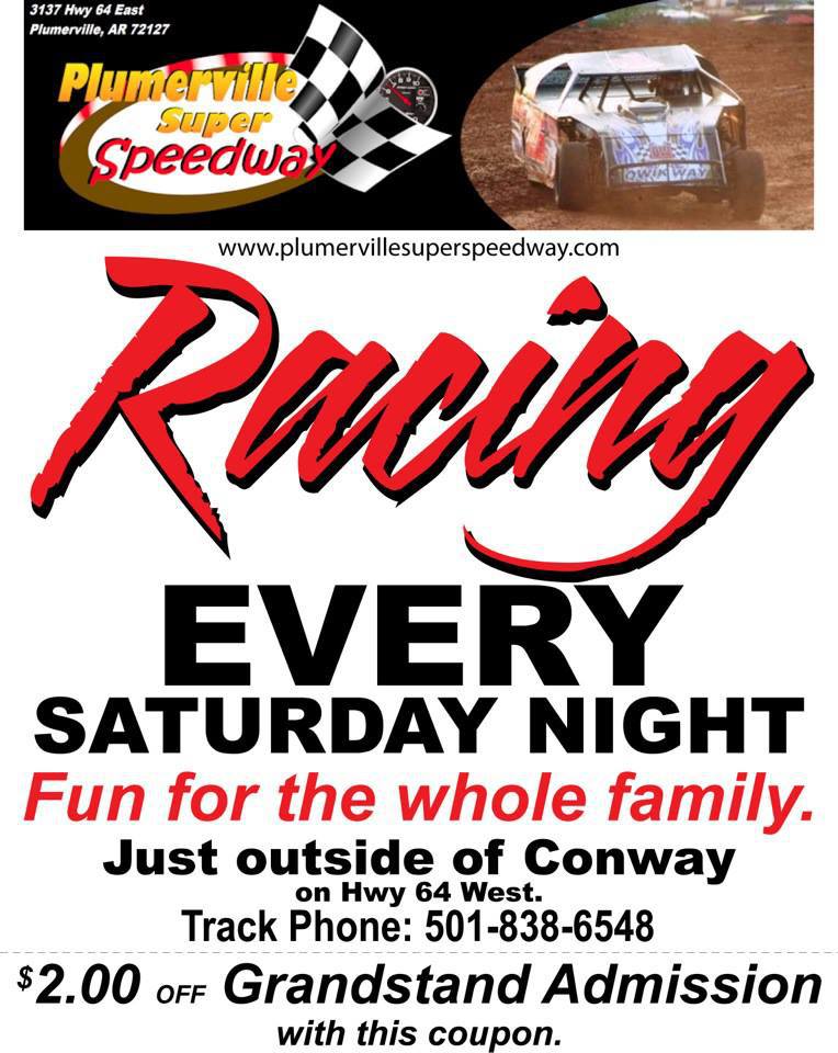 Plumerville Super Speedway in Plumerville, AR
