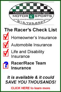 Insurance for Racers and Race Teams