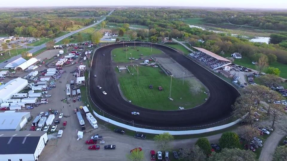 Kossuth County Speedway. 